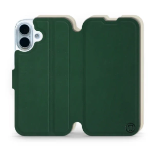 Hülle für Apple iPhone 17 - Farbe Grün mit Platin