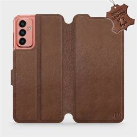 Hülle für Samsung Galaxy M13 - Farbe Brown Leather