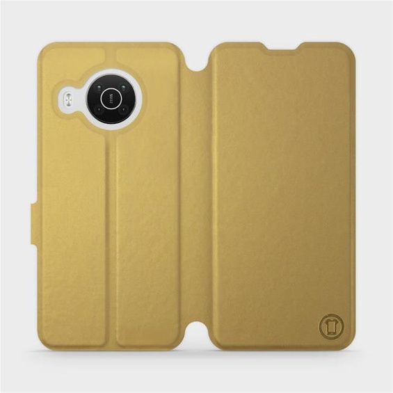 Hülle für Nokia X10 - Farbe Gold&Orange