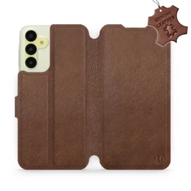 Hülle für Samsung Galaxy M15 5G - Farbe Brown Leather