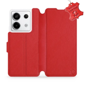 Hülle für Xiaomi Redmi Note 13 PRO - Farbe Red Leather