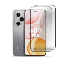 2er Set Panzerglas Clear für Huawei Honor 400 Pro