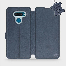 Hülle für LG K50S - Farbe Blue Leather