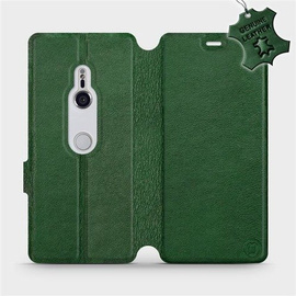 Hülle für Sony Xperia XZ3 - Farbe Green Leather