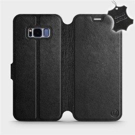 Hülle für Samsung Galaxy S8 - Farbe Black Leather
