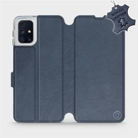 Hülle für Samsung Galaxy M31s - Farbe Blue Leather