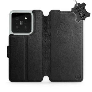 Hülle für Xiaomi 14 - Farbe Black Leather