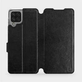 Hülle für Samsung Galaxy A22 4G - Farbe Black&Orange