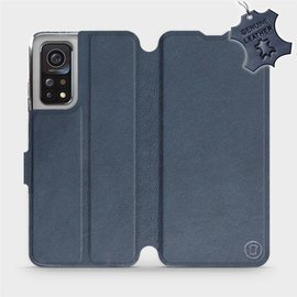 Hülle für Xiaomi Mi 10T - Farbe Blue Leather