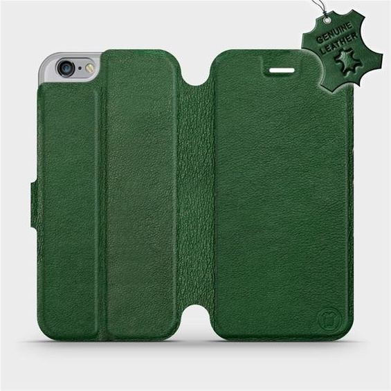 Hülle für Apple iPhone 6 - Farbe Green Leather