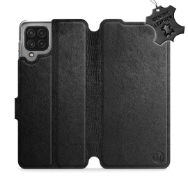 Hülle für Samsung Galaxy M32 4G - Farbe Black Leather