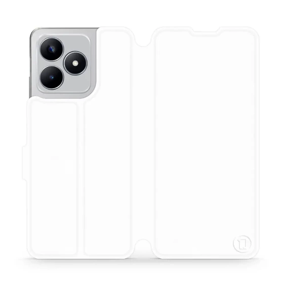 Hülle für Realme C53 - Farbe White&Orange