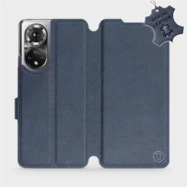 Hülle für Huawei Honor 50 - Farbe Blue Leather