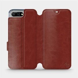 Hülle für Huawei Honor 10 - Farbe Brown&Orange