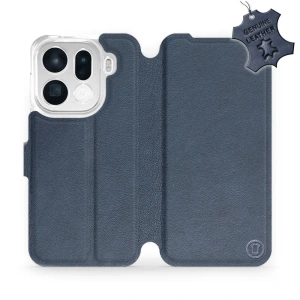 Hülle für OPPO Find X9 pro - Farbe Blue Leather