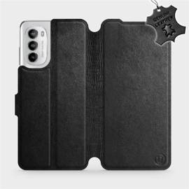 Hülle für Motorola Moto G82 5G - Farbe Black Leather