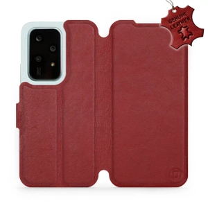 Hülle für Huawei Honor 200 Lite - Farbe Dark Red Leather