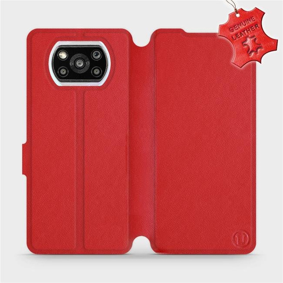Hülle für Xiaomi POCO X3 Pro - Farbe Red Leather