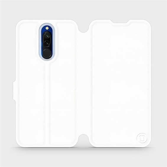 Hülle für Xiaomi Redmi 8 - Farbe White&Orange