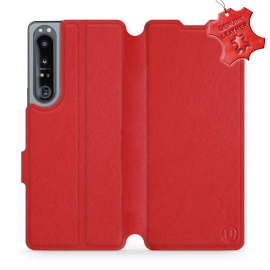 Hülle für Sony Xperia 1 IV - Farbe Red Leather