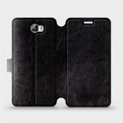 Hülle für Huawei Y6 II Compact - Farbe Black&Orange