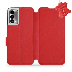 Hülle für Realme GT Master Edition - Farbe Red Leather