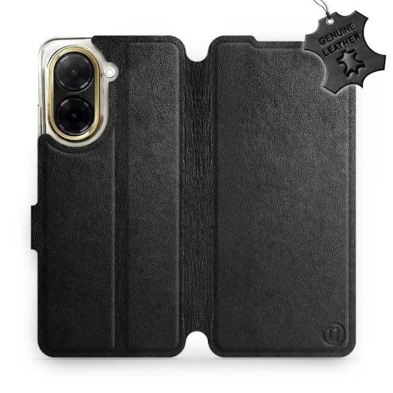 Hülle für Xiaomi Redmi A5 - Farbe Black Leather