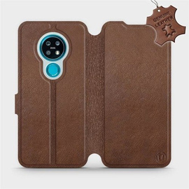 Hülle für Nokia 7.2 - Farbe Brown Leather