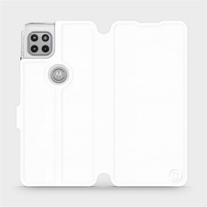 Hülle für Motorola Moto G 5G - Farbe White&Orange