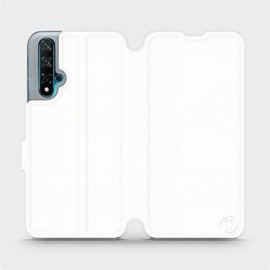 Hülle für Huawei Nova 5T - Farbe White&Gray