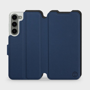 Hülle für Samsung Galaxy S23 Plus - Farbe Marine mit Schwarz