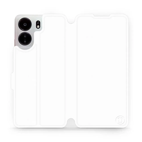 Hülle für Xiaomi POCO C65 - Farbe White&Orange