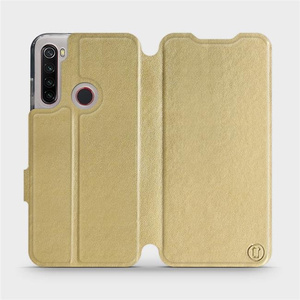 Hülle für Xiaomi Redmi Note 8 2021 - Farbe Gold&Orange