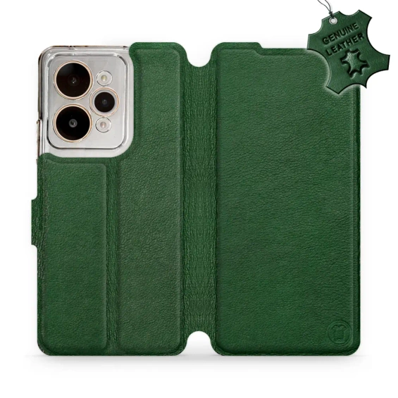 Hülle für Realme 15 Pro 5G - Farbe Green Leather