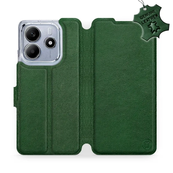 Hülle für Xiaomi Redmi Note 14 5G - Farbe Green Leather