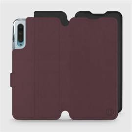 Hülle für Huawei P Smart Pro - Farbe Burgund mit Schwarz