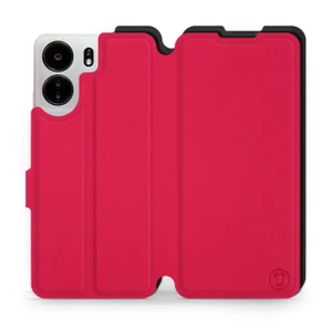 Hülle für Xiaomi POCO C65 - Farbe Rot mit Schwarz