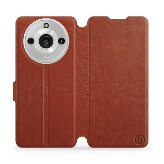 Hülle für Realme 11 Pro - Farbe Brown&Orange