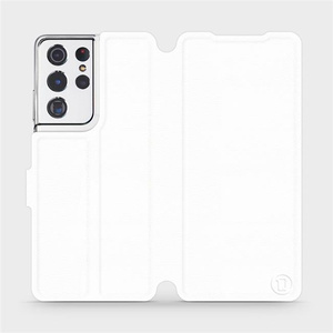 Hülle für Samsung Galaxy S21 Ultra - Farbe White&Orange