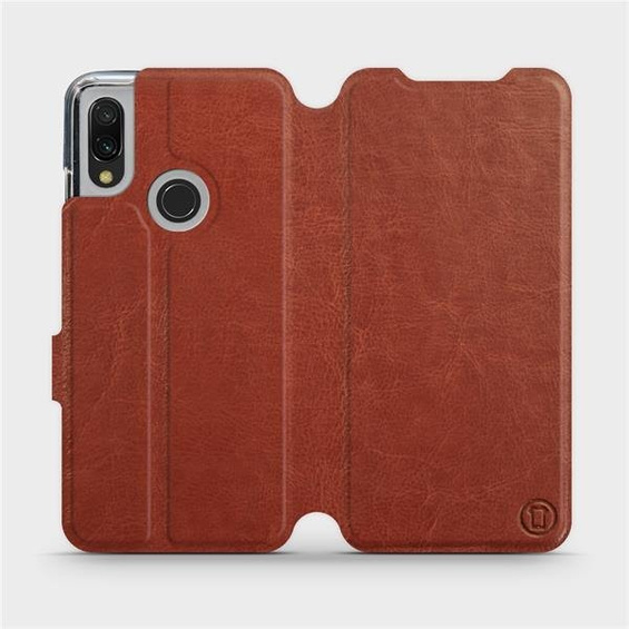 Hülle für Xiaomi Redmi 7 - Farbe Brown&Gray