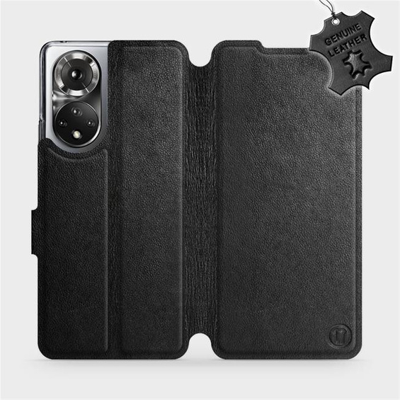 Hülle für Huawei Honor 50 - Farbe Black Leather