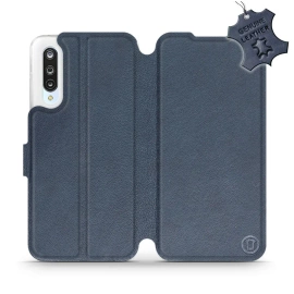 Hülle für Xiaomi Mi 9 Lite - Farbe Blue Leather