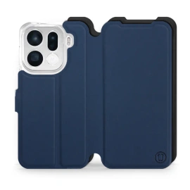 Hülle für OPPO Find X9 pro - Farbe Marine mit Schwarz