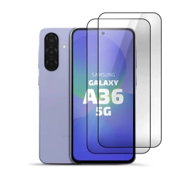 2er Set Panzerglas Clear für Samsung Galaxy A36 5G