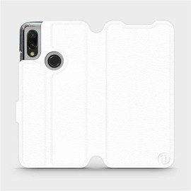 Hülle für Xiaomi Redmi 7 - Farbe White&Orange