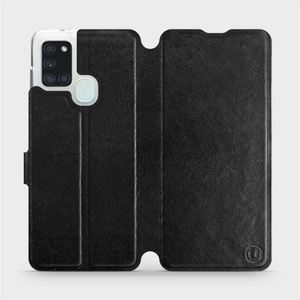 Hülle für Samsung Galaxy A21S - Farbe Black&Gray