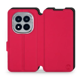 Hülle für Xiaomi Redmi Note 15 Pro 5G - Farbe Rot mit Schwarz