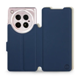 Hülle für Infinix ZERO 40 5G - Farbe Marineblau mit Platin