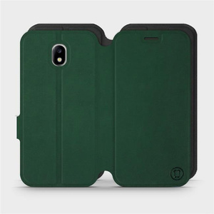 Hülle für Samsung Galaxy J5 2017 - Farbe Grün mit Schwarz