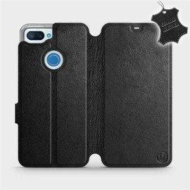 Hülle für Xiaomi Mi 8 Lite - Farbe Black Leather
